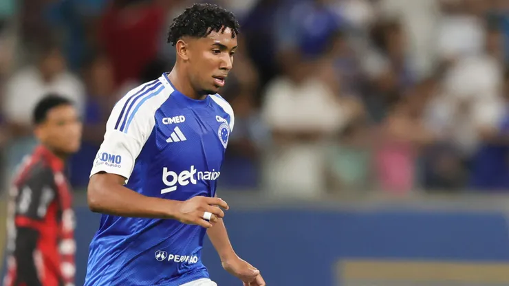 Ryan Guilherme, jogador do Cruzeiro, durante partida contra o Pouso Alegre no estadio Mineirao pelo campeonato Mineiro 2026. Foto: Gilson Lobo/AGIF