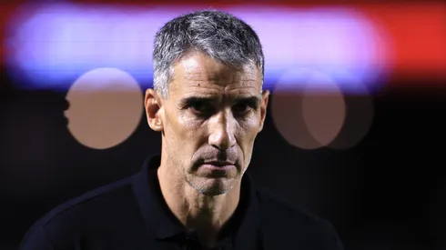 Vojvoda durante partida no Morumbis