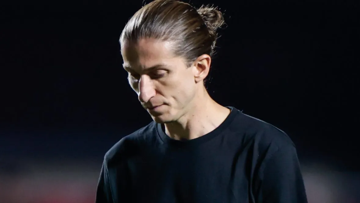 SP – SAO PAULO – 28/01/2026 – BRASILEIRO A 2026, SAO PAULO X FLAMENGO – Filipe Luis tecnico do Flamengo durante partida contra o Sao Paulo no estadio Morumbi pelo campeonato Brasileiro A 2026. Foto: Marcello Zambrana/AGIF