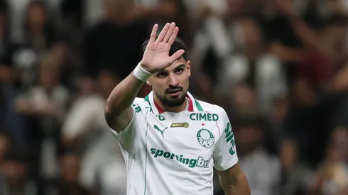 Flaco López durante partida contra o Galão da Massa