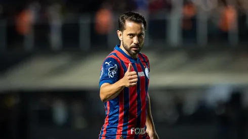 Everton Ribeiro (Bahia) durante jogo contra o Corinthians, no dia 28.01.2026. Foto: Ronaldo Barreto/TheNEWS2