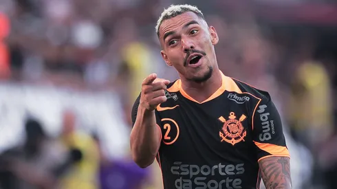 SP – SAO PAULO – 11/01/2026 – PAULISTA 2026, CORINTHIANS X PONTE PRETA – Matheuzinho jogador do Corinthians durante partida contra o Ponte Preta no estadio Arena Corinthians pelo campeonato Paulista 2026. Foto: Ettore Chiereguini/AGIF