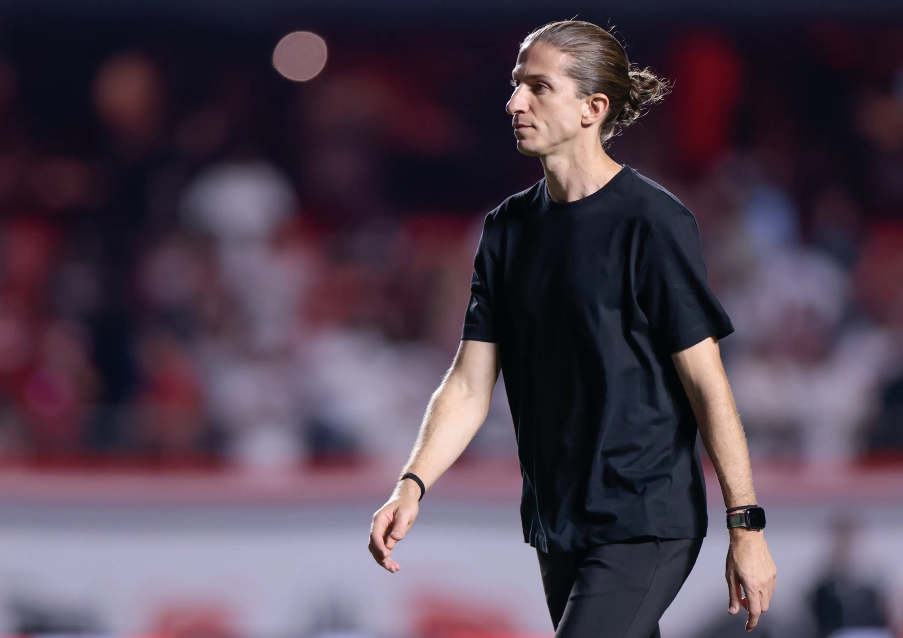 Filipe Luís soma três derrotas consecutivas no Flamengo. Foto: Marcello Zambrana/AGIF