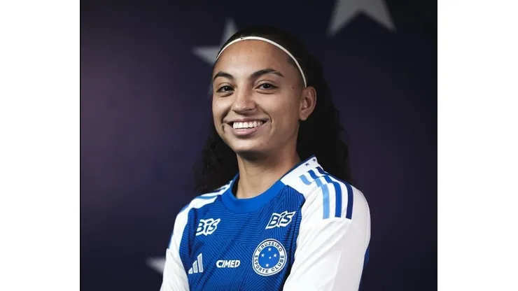 Ana Flávia, jogadora do Cruzeiro. Foto: Divulgação/Cruzeiro
