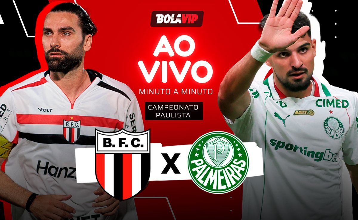 Botafogo-SP x Palmeiras AO VIVO – Onde assistir jogo em tempo real pelo Campeonato Paulista