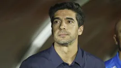 Abel antes da partida Botafogo-SP x Palmeiras