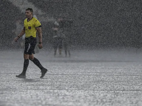 Botafogo x Fluminense é paralisado por forte chuva no Carioca