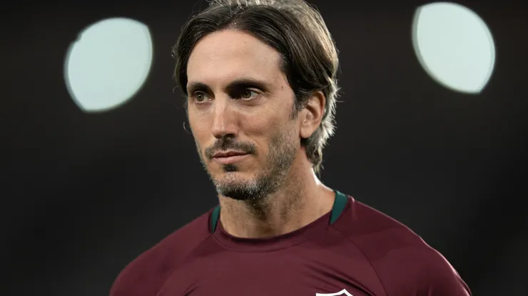 Luis Zubeldia tecnico do Fluminense durante partida contra o Mirassol no estadio Maracana pelo campeonato Brasileiro A 2025.