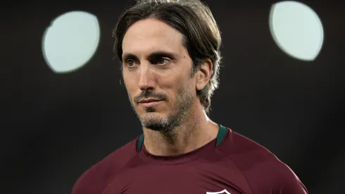 Luis Zubeldía, técnico do Fluminense durante partida do Campeonato Brasileiro A 2025.