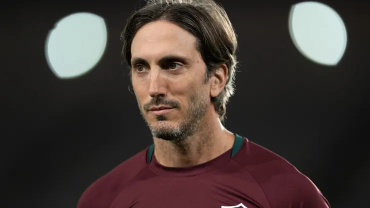 Luis Zubeldía, técnico do Fluminense durante partida do Campeonato Brasileiro A 2025.