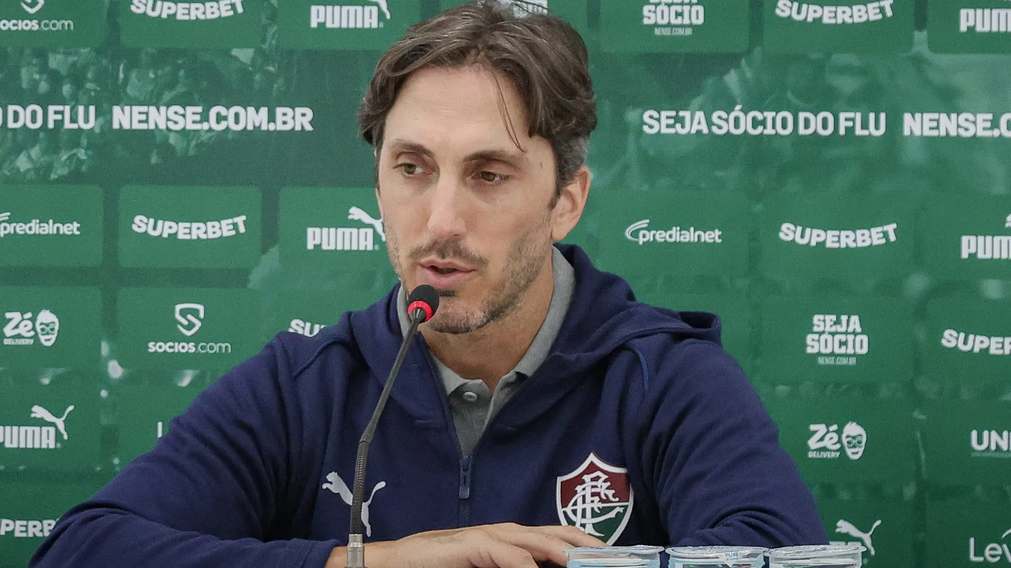 Zubeldía. Foto: Marcelo Gonçalves/Fluminense F.C.