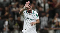 MG - BELO HORIZONTE - 28/01/2026 - BRASILEIRO A 2026, ATLETICO X PALMEIRAS - Flaco Lopez jogador do Palmeiras lamenta durante partida contra o Atletico no estadio Arena MRV pelo campeonato Brasileiro A 2026. Foto: Gilson Lobo/AGIF
