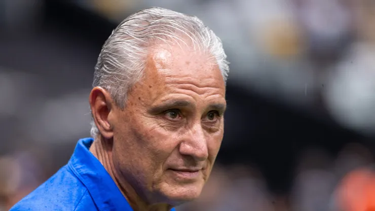Tite no Cruzeiro. Foto: Fernando Moreno/AGIF
