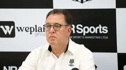 SP - SANTOS - 29/09/2025 - SANTOS, OUTROS - O presidente do Santos FC Marcelo Teixeira durante inauguracao dos novos alojamentos do Recanto dos Alvinegros, hotel dentro do CT Rei Pele onde os jogadores e comissao tecnica ficam concentrados antes da partidas.