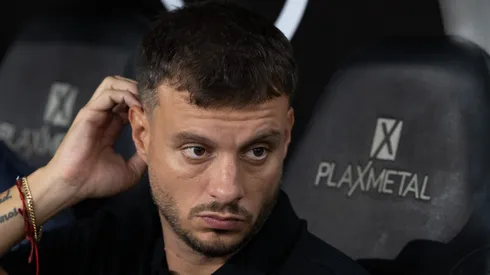 Martin Anselmi técnico do Botafogo durante partida contra o Bangu no estadio Engenhao pelo campeonato Carioca 2026.