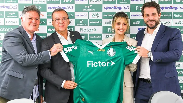Patrocinadora do Palmeiras, Fictor. Foto: Fabio Menotti/Palmeiras