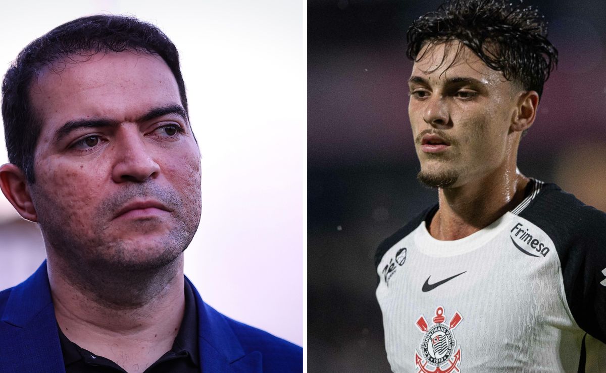 Marcelo Paz revela sondagens sobre Bidon e alerta sobre possível saída do Corinthians