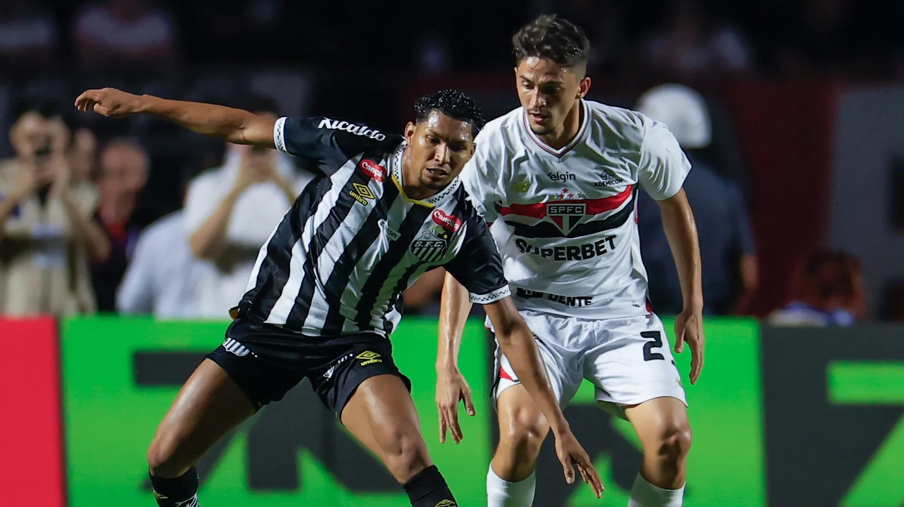 Santos x São Paulo. Foto: Marcello Zambrana/AGIF