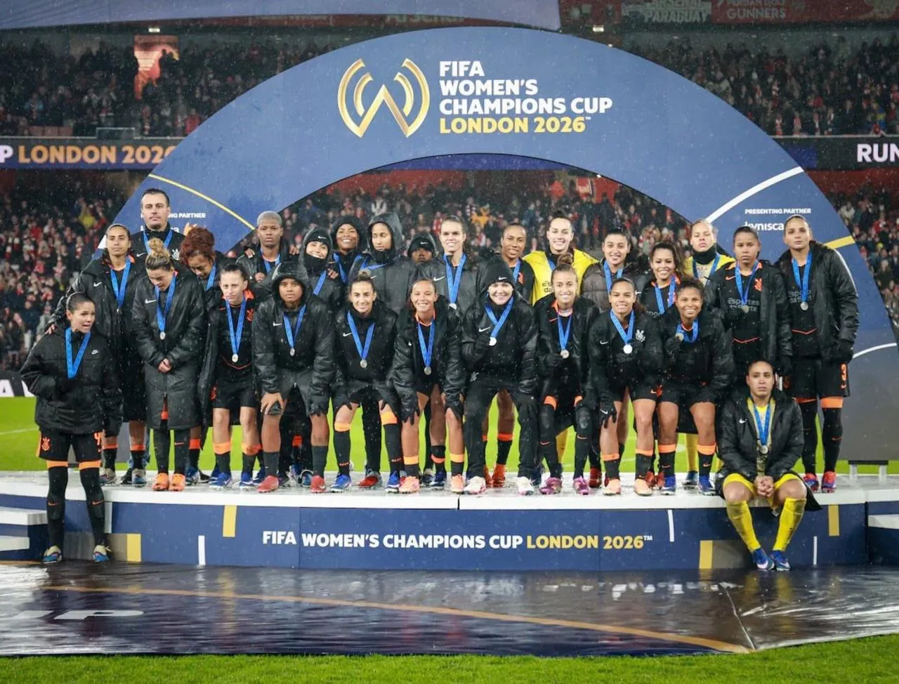 Brabas ficam com o vice-campeonato. Foto: Divulgação/Corinthians