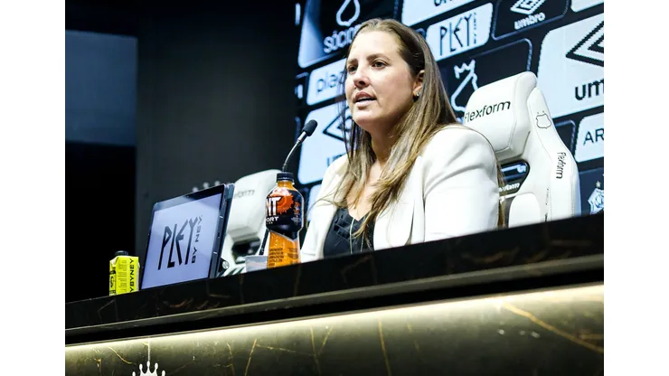 Thaís Picarte. Foto: Reprodução/Santos FC