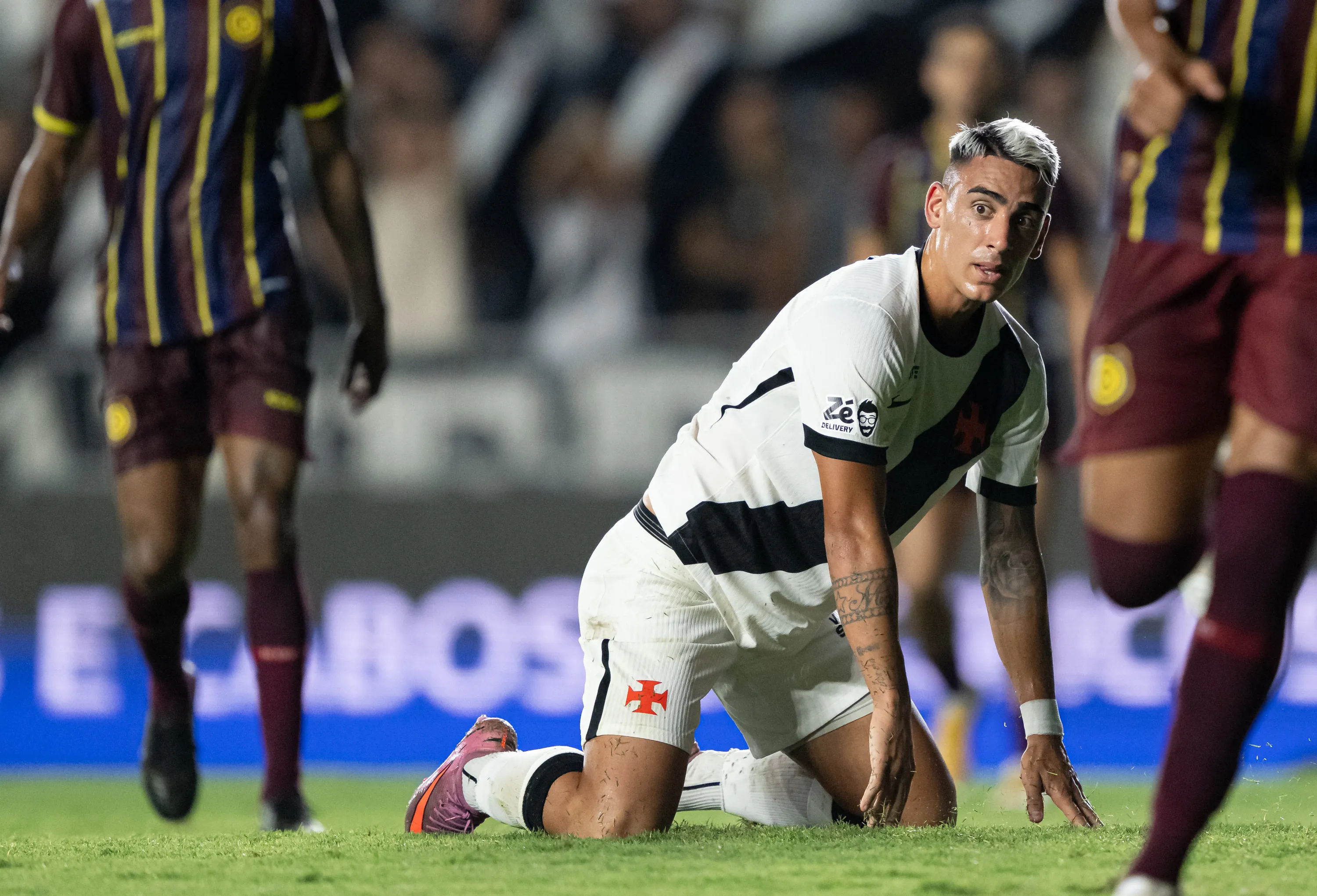 Puma desperdiça pênalti no primeiro tempo. Foto: Jorge Rodrigues/AGIF