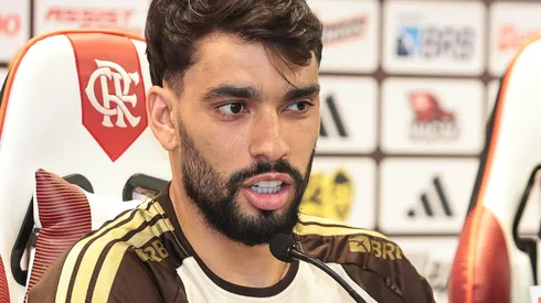 Paquetá foi apresentado como novo reforço. Foto: Gilvan de Souza/Flamengo