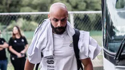 Thaciano iniciou transição física, mas retorno é incerto - Foto: Raul Baretta/ Santos FC.