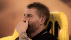 Pedrinho Presidente do Vasco durante chegada da equipe para partida contra o Vasco no estadio Jose Maria de Campos Maia