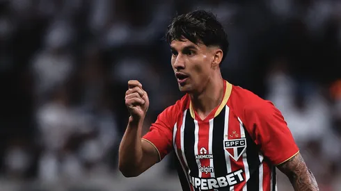 SP – SAO PAULO – 20/11/2025 – BRASILEIRO A 2025, CORINTHIANS X SAO PAULO – Ferreira jogador do Sao Paulo durante partida contra o Corinthians no estadio Arena Corinthians pelo campeonato Brasileiro A 2025. Foto: Ettore Chiereguini/AGIF