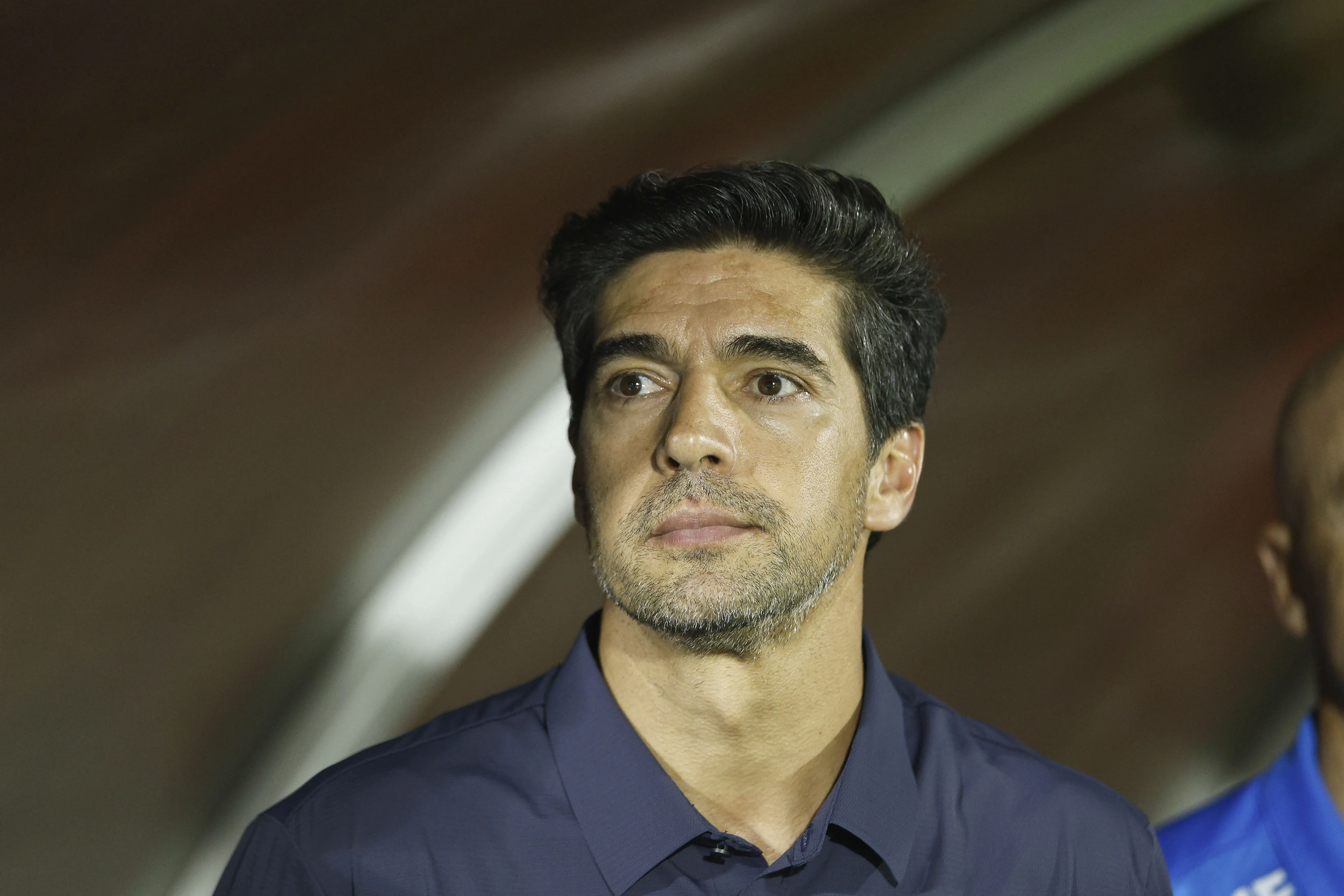 SP – RIBEIRAO PRETO – 01/02/2026 – PAULISTA 2026, BOTAFOGO-SP X PALMEIRAS – Abel Ferreira tecnico do Palmeiras durante partida contra o Botafogo-SP no estadio Santa Cruz pelo campeonato Paulista 2026. Foto: Thiago Calil/AGIF