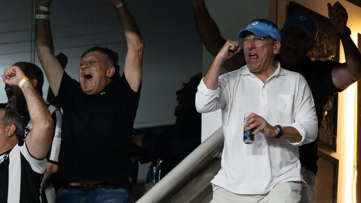 RJ - RIO DE JANEIRO - 29/01/2026 - BRASILEIRO A 2026, BOTAFOGO X CRUZEIRO - John Textor dono da saf do Botafogo comemora gol durante partida contra o Cruzeiro no estadio Engenhao pelo campeonato Brasileiro A 2026. Foto: Jorge Rodrigues/AGIF