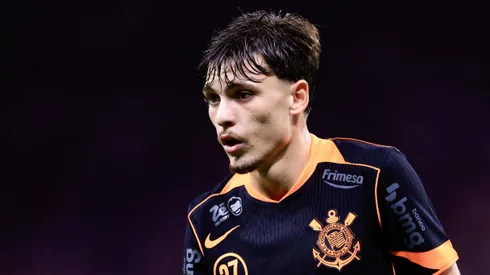 SP – SAO PAULO – 14/12/2025 – COPA DO BRASIL 2025, CORINTHIANS X CRUZEIRO – Breno Bidon jogador do Corinthians durante partida contra o Cruzeiro no estadio Arena Corinthians pelo campeonato Copa Do Brasil 2025. Foto: Marcello Zambrana/AGIF