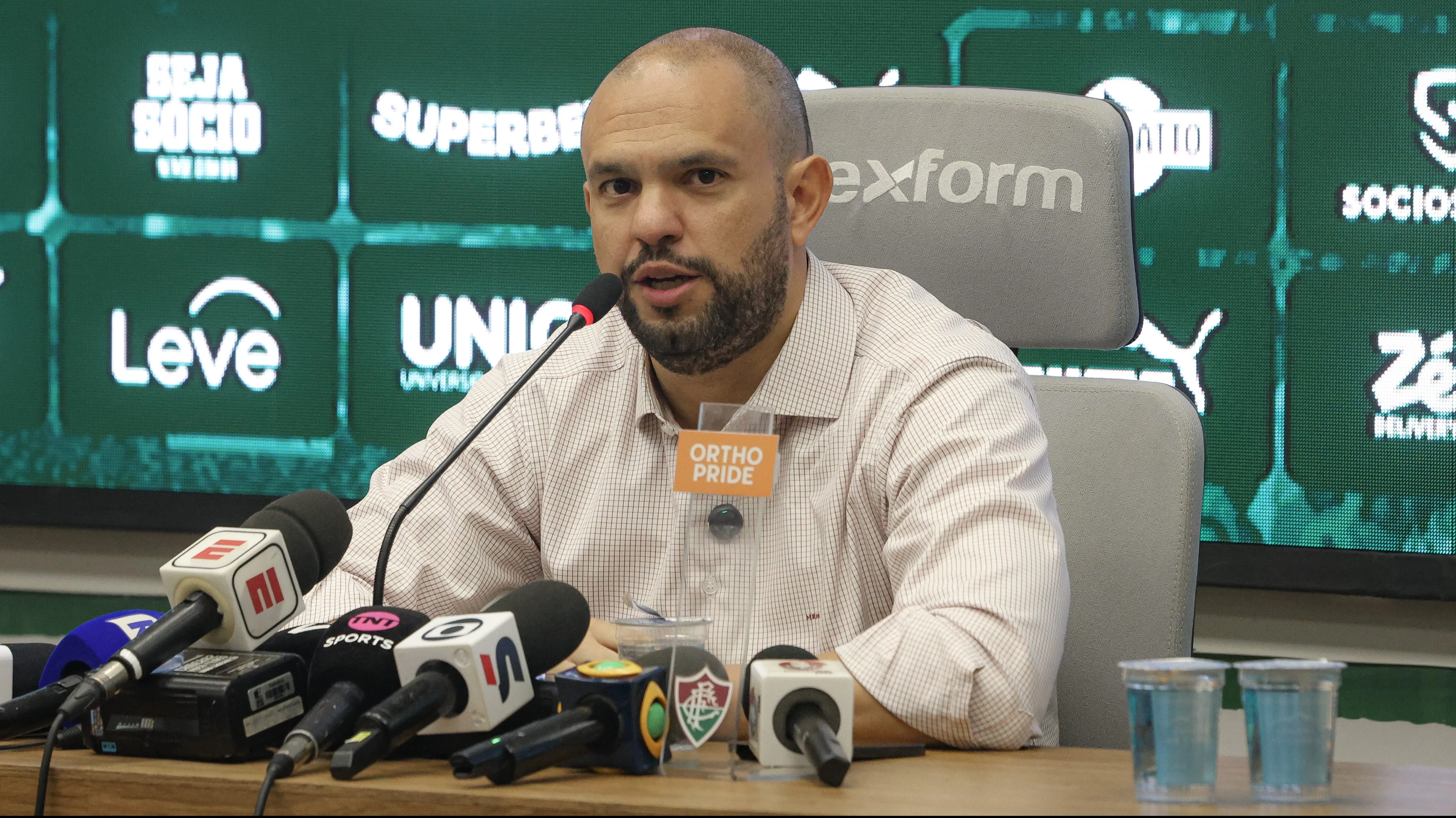 Presidente Mattheus Montenegro. Foto: Marcelo Gonçalves/Fluminense FC