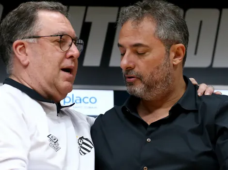 Teixeira e Mattos sofrem protesto da torcida do Santos