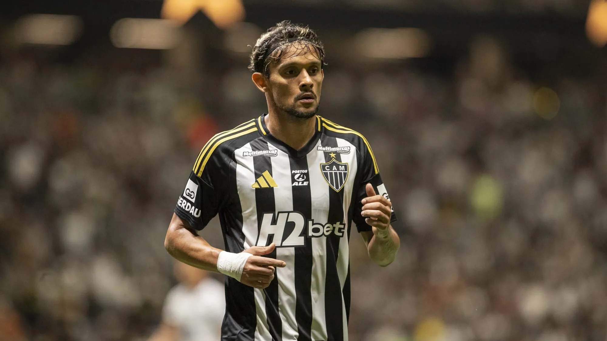 Scarpa revelou prioridade do Atlético-MG na temporada. Foto: Fernando Moreno/AGIF