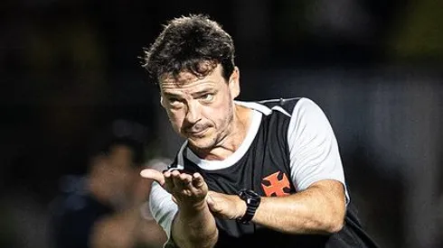 Fernando Diniz técnico do Vasco durante partida válida pelo Campeonato Carioca