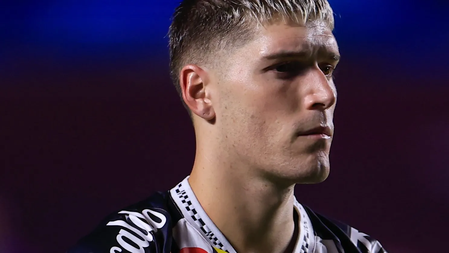 SP – SAO PAULO – 31/01/2026 – PAULISTA 2026, SAO PAULO X SANTOS – Benjamin Rollheiser jogador do Santos durante partida contra o Sao Paulo no estadio Morumbi pelo campeonato Paulista 2026. Foto: Marcello Zambrana/AGIF