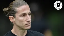 Filipe Luís tem enfrentado dificuldades no Flamengo em 2026 - Foto: Thiago Ribeiro/AGIF