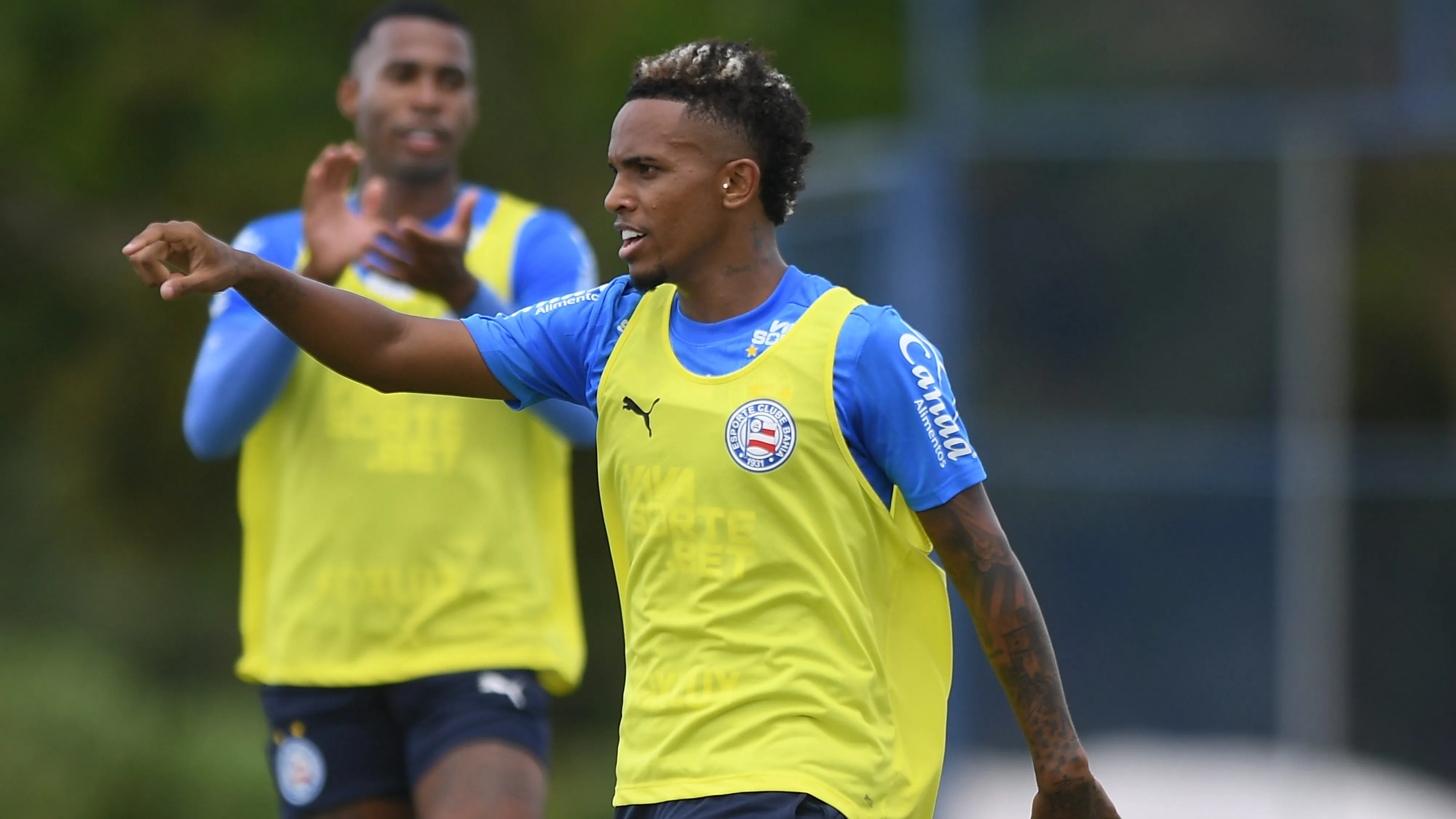 BA – DIAS DAVILA- 08/01/2026 – TREINO BAHIA –  Kayky jogador do Bahia durante treino no Centro de Treinamento CT do Bahia na cidade de Dias Davila, Bahia. Foto: Jhony Pinho/AGIF