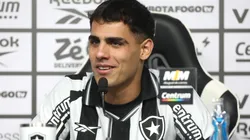 Lucas Villalba foi apresentado em janeiro. Foto: Vítor Silva/Botafogo