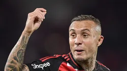 Everton Cebolinha em campo pelo Flamengo.