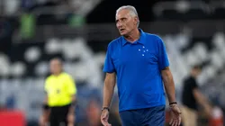 Tite na partida Botafogo x Cruzeiro