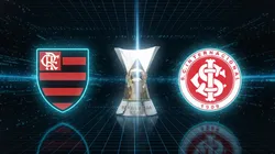 Flamengo x Internacional. Foto: Gerada por IA.