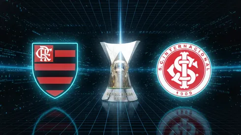 Flamengo x Internacional. Foto: Gerada por IA.