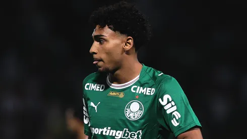 SP – BARUERI – 24/01/2026 – PAULISTA 2026, PALMEIRAS X SAO PAULO – Luighi jogador do Palmeiras durante partida contra o Sao Paulo no estadio Arena Barueri pelo campeonato Paulista 2026. Foto: Ettore Chiereguini/AGIF