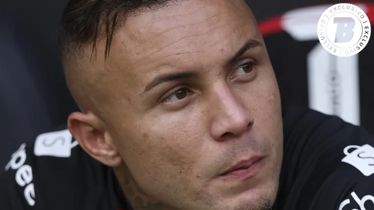 Cebolinha vem sendo destaque nos últimos jogos do Flamengo. Foto: Mateus Bonomi/AGIF