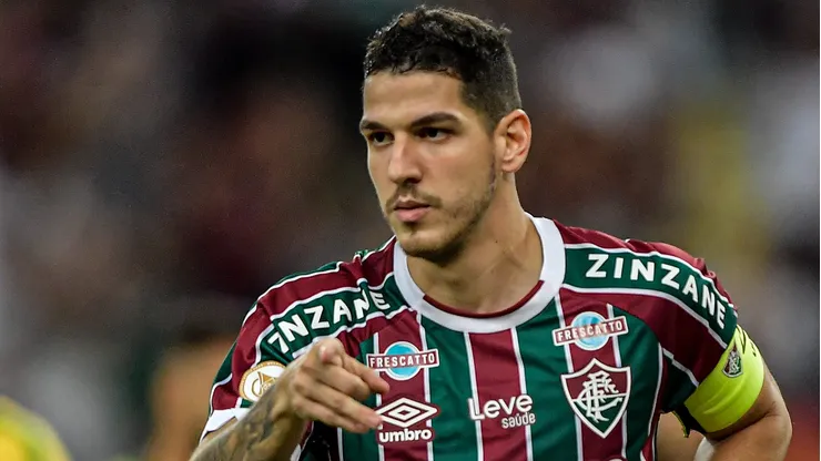 Nino em ação pelo Fluminense - Foto: Thiago Ribeiro/AGIF