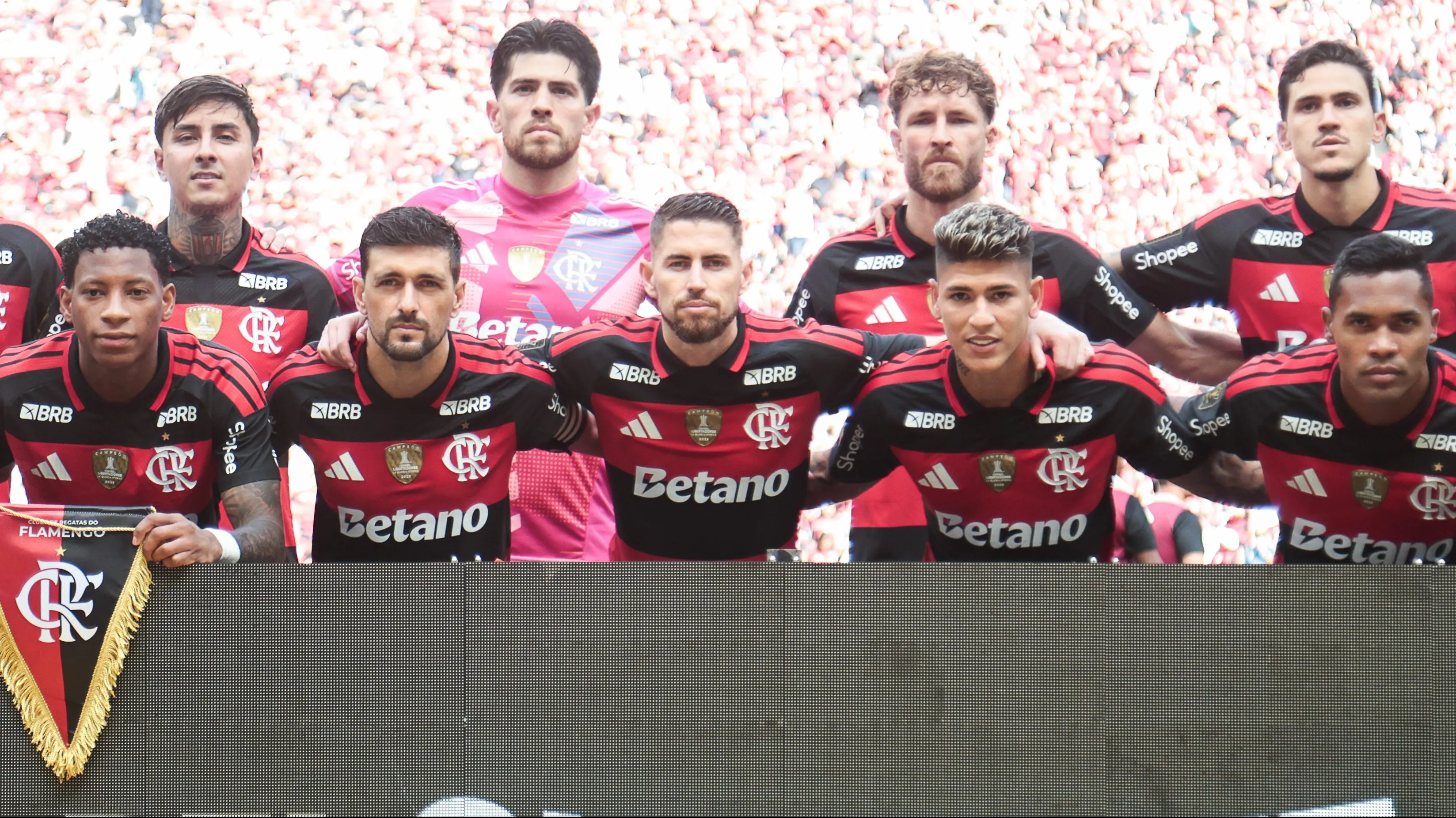 Jogadores Flamengo. Fotos: Gilvan de Souza/CRF