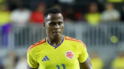 Arias, com a camisa da Colômbia. - Foto: Leonardo Fernandez/Getty Images