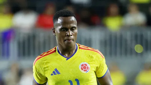 Arias, com a camisa da Colômbia.
– Foto: Leonardo Fernandez/Getty Images